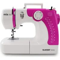 Glaeser home GLAESERhome Nähmaschine mia350 pink | Anfänger Nähmaschine