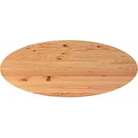 VidaXL Esstisch Hellbraun 240x100x74 cm Massivholz Eiche Oval -