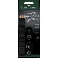 Faber-Castell 217086 - Bleistifte Set black« schwarz