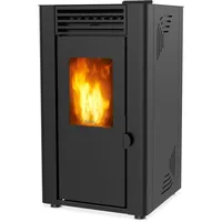 Supra 8 kw schwarzer holzpelletofen Supra orphee 8 noir