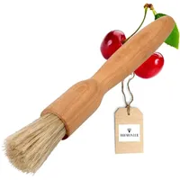 Hofmeister Holzwaren HOFMEISTER® Haushaltspinsel aus geöltem Kirschholz, rund, Breite: