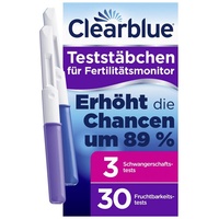 Clearblue Zyklustracker, Teststäbchen für Fertilitätsmonitor