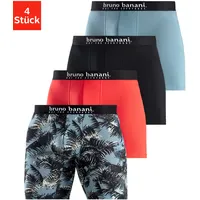 Bruno Banani Langer Boxer bunt L 4er Pack
