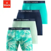 Bruno Banani Langer Boxer grün XL 4er Pack