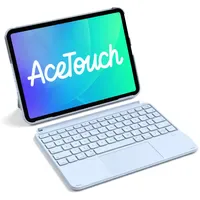 Inateck Hülle mit Tastatur für iPad 10/11 Gen A16,