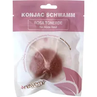 Nawemo Konjac Schwamm Rosa Tonerde,