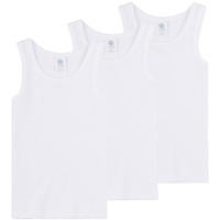 Sanetta Jungen Unterhemden 3er Pack - Tank Top, Basic,