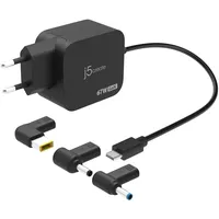 J5create GaN PD USB-C Charger (with 6 DC Connector)