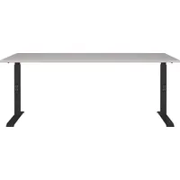 Germania Schreibtisch GERMANIA "Lemont", braun (kaschmir, schwarz, kaschmir), B:180cm