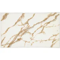 VOSSEN Badteppich Marble Beige 70 x 120 cm