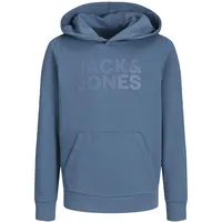 Jack & Jones Junior Corp Logo Kapuzenpullover Oceanview /
