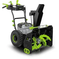 EGO SNT2400E 61 cm zweistufiges Schneefräsen Kit inklusive 2x