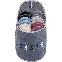 Onvaya ONVAYA® ABS Gästepantoffel, Hausschuhe "Gast" 6er Set, Antirutsch