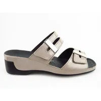 Vital Tina Apache taupe Damen Pantolette in Beige, Größe