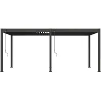 Pergoline Pavillon Superior 3,6 x 5,3 m Anthrazit