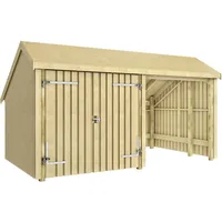 Plus Gartenhaus Multi 2 Module 445 x 258 cm