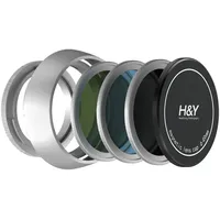 H&Y Fujifilm X100V/X100VI Filter Set, silber