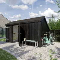 Plus Gartenhaus Multi 2 Module 445 x 258 cm
