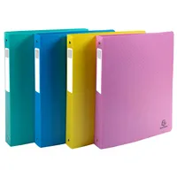 Exacompta 12er-Pack Ringbuch A4 Maxi aus Polypropylen mit 4