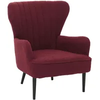 Mendler Lounge-Sessel HWC-K37 Bouclé 75 x 80 x 75