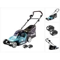 Makita DLM432G2 inkl. 2 x 6,0 Ah ohne Ladegerät 