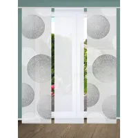 Home in green Schiebevorhang ¦ grau ¦ Synthetik ¦