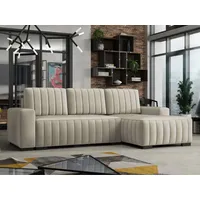Mirjan24 Ecksofa mit Bettkasten und Schlaffunktion, L-Form Sofa (Farbe: