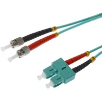 Helos Patch-Kabel - ST multi-mode (M) zu SC multi-mode