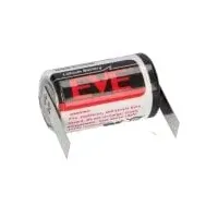 Eve Lithium 3,6V Batterie ER14250 1/2 AA Lötfahne U