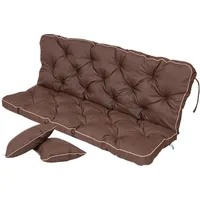 TexDeko Bankauflage 110 x 56 x 50 cm braun