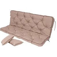 TexDeko Bankauflage 140 x 56 x 50 cm braun