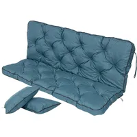 TexDeko Auflage 110 x 56 x 50 cm blau