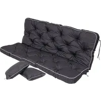 TexDeko Bankauflage 160 x 56 x 50 cm schwarz