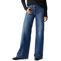 Levi's Damen 318 Shaping Wide Leg Jeans, Clever Girl,