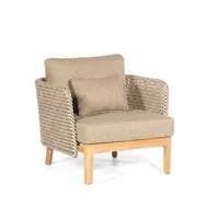 SonnenPartner Lounge-Sessel Cheyenne | Braun