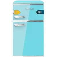 Cecotec Bolero CoolMarket 2D Origin Retro-Kühlschrank (86 l, 893