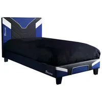 X Rocker Gamingbett Cerberus 90x190 cm Schwarz/Weiß/Blau