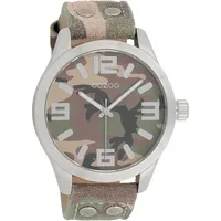 Oozoo Armbanduhr Timepieces Analog Leder mehrfarbig UOC1066A