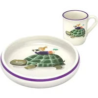 Kuhn Rikon Kuhn Rikon, Kindergeschirr + Kinderbesteck, Kinderset Schildkröte