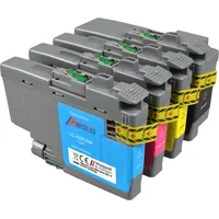 Ampertec 4 Ampertec Tinten kompatibel mit Brother LC-426 BK