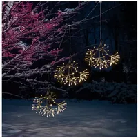 MARELIDA LED Feuerwerk Leuchte - Polarsterne - Pusteblume -