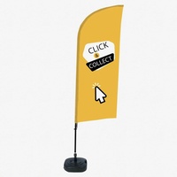 Showdown Displays Showdown Beachflag - Komplett-Set - Click &
