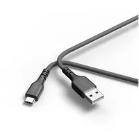 URage uFlex, USB-A-USB-C, 2,2 m, Schwarz in Schwarz |