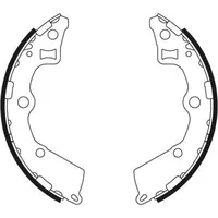 Textar Bremsbackensatz