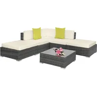 Tectake Paris Set 8-ltg. grau
