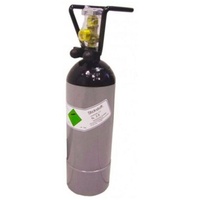 Ich-zapfe Stickstoffflasche 2 l, mit Flaschencage