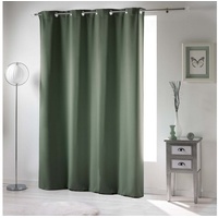Dynamic24 Vorhang 135x240cm khaki blickdicht