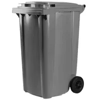 Hardwex Mülltonne 240 l Grau
