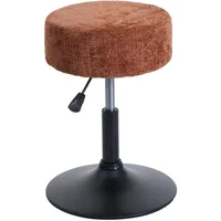 Mendler Hocker HWC-C22, Sitzhocker Schminkhocker, höhenverstellbar drehbar Ø 37cm