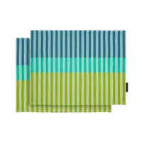 REMEMBER Tischset "Hugo" - 2er-Set - 100 % Baumwolle,